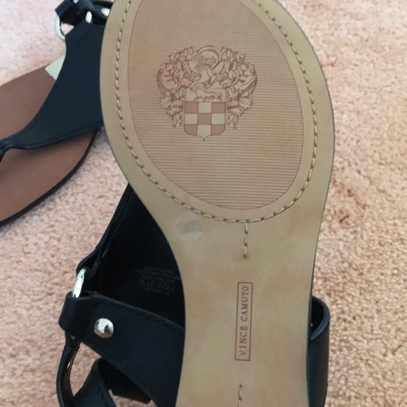 VINCE CAMUTO Adalina Ankle Strap Sandals genuine leather.Never worn. - Picture 5 of 5
